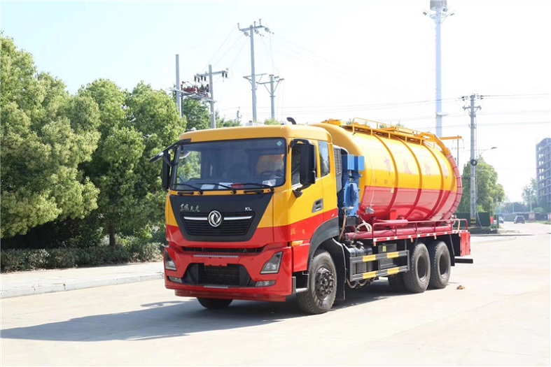 東風(fēng)天龍21方清洗吸污車國六